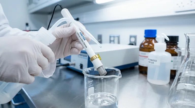 How should electrodes be prepared before an experiment in an electrolysis cell? A Guide to Reliable Electrochemistry