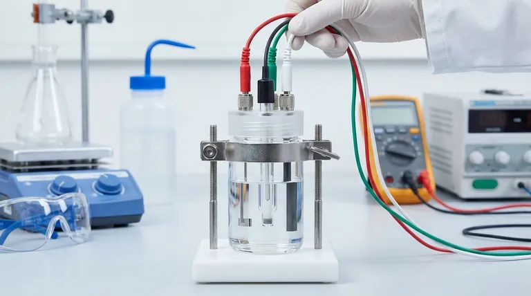 What are the steps for setting up the electrolysis cell during an experiment? Master the Setup for Accurate Electrochemical Data