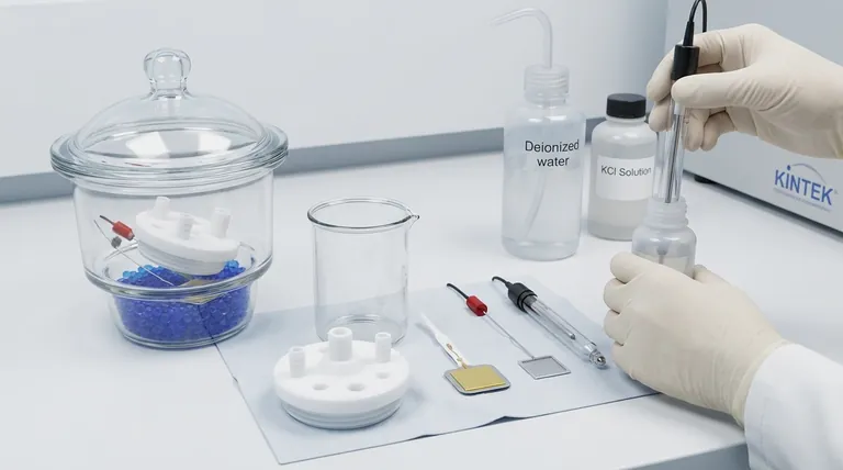 电解池及其组件的正确储存程序是什么?保存准确性的一步步指南