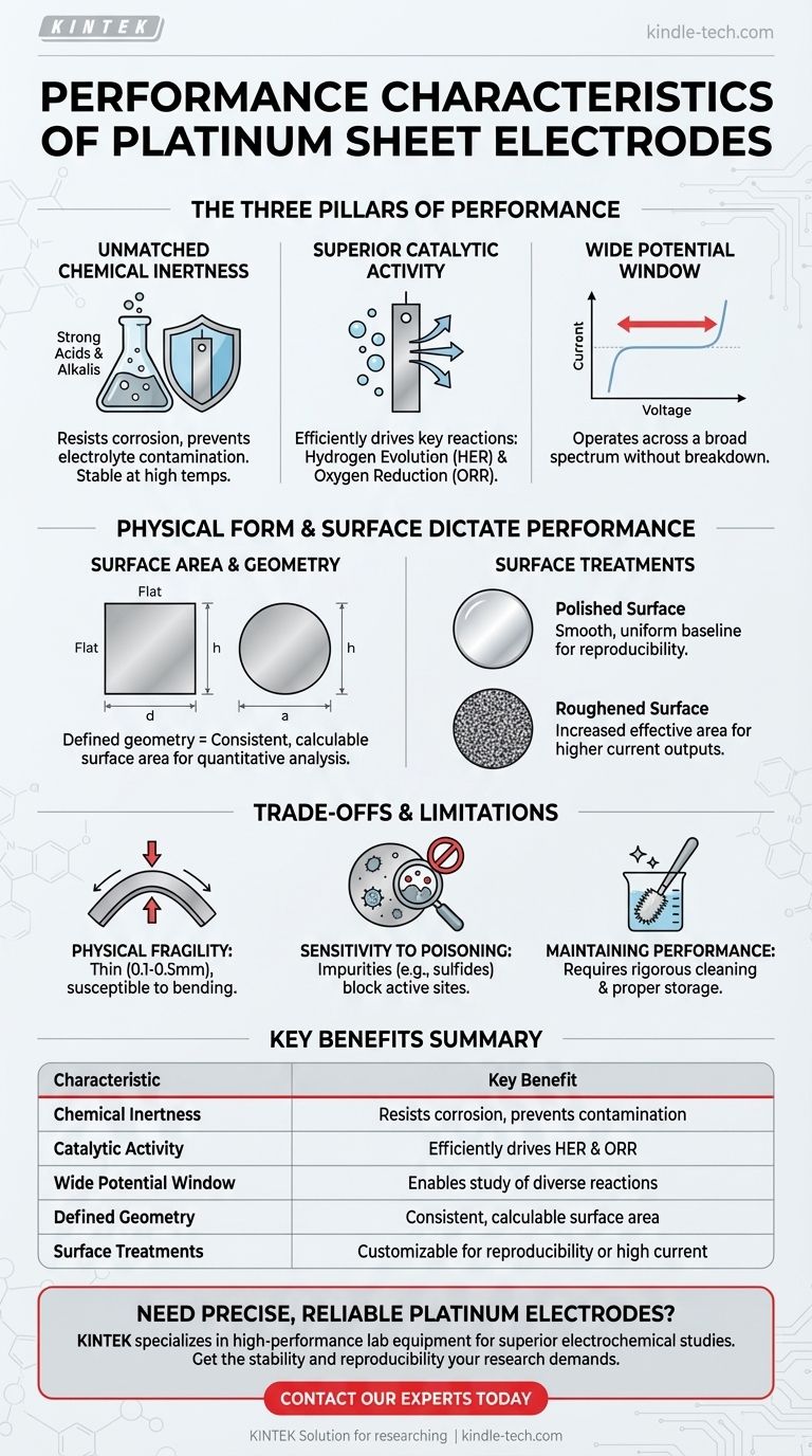 铂片电极的性能特点是什么？释放卓越的电化学性能 图解指南
