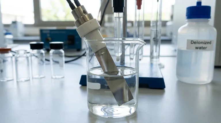 What precautions should be taken when using a platinum sheet electrode? Ensure Accurate & Reproducible Electrochemical Data