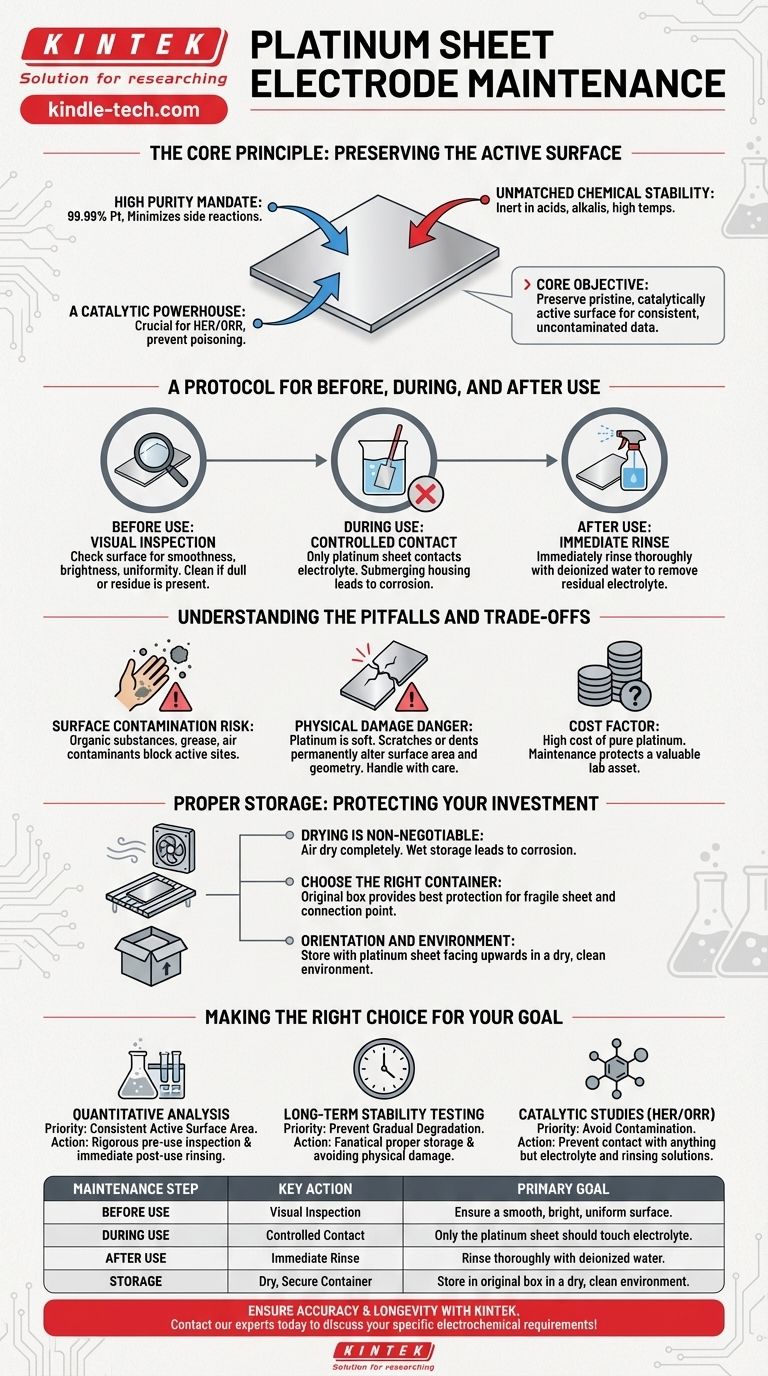 Comment entretenir une électrode à feuille de platine ? Un guide pour préserver la performance et la valeur Guide Visuel