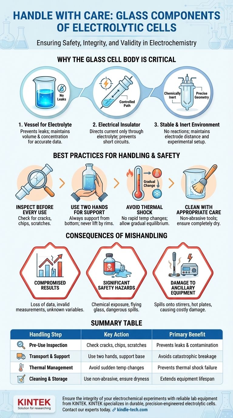 전기분해 전지(electrolytic cell)의 유리 부품은 어떻게 다루어야 합니까? 안전하고 효과적인 사용을 위한 안내서 시각적 가이드
