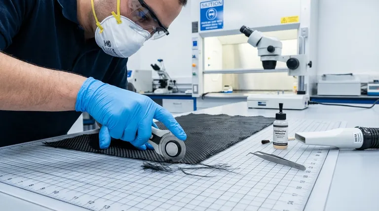 Quali precauzioni dovrebbero essere adottate durante il taglio del panno di carbonio? Evitare cortocircuiti e garantire la sicurezza del dispositivo