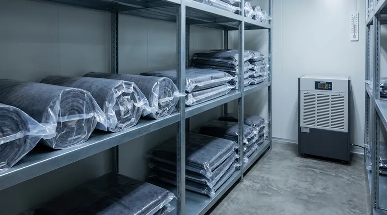 ما هي تعليمات التخزين طويلة الأمد المحددة لـ "لباد الكربون"؟ منع التلوث وضمان الأداء