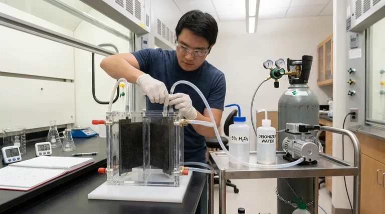 ما هي إجراءات الصيانة الشهرية لـ "لباد الكربون" المستخدم في بطاريات التدفق؟ استعادة الطاقة والكفاءة