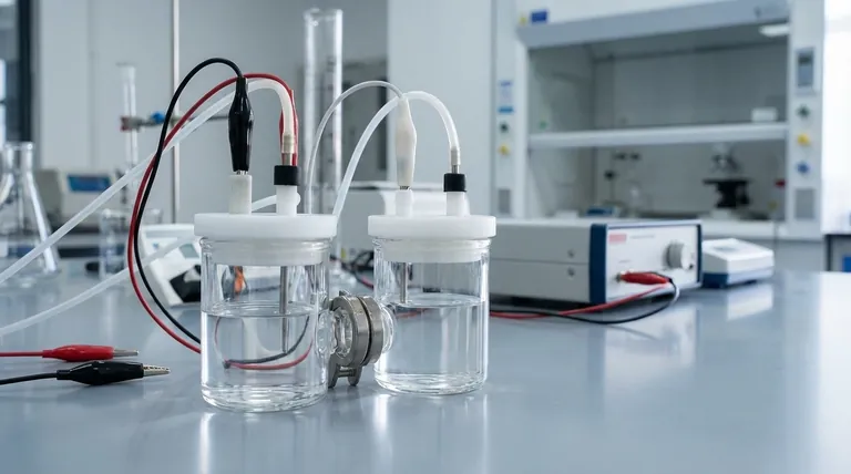 H형 교환막 전해 전지의 표준 개구 사양은 무엇입니까? 정밀 전기화학을 위한 비대칭 포트