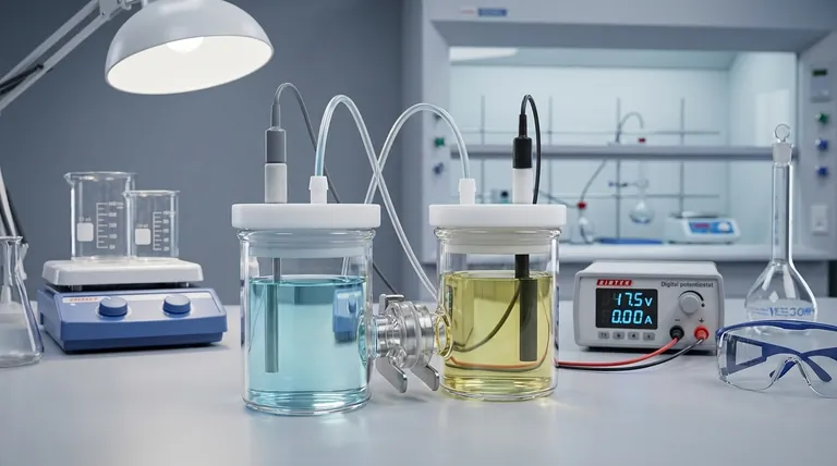 Как управляется электролит в электролитических ячейках H-типа для конкретных реакций? Достижение точного контроля и высокой чистоты