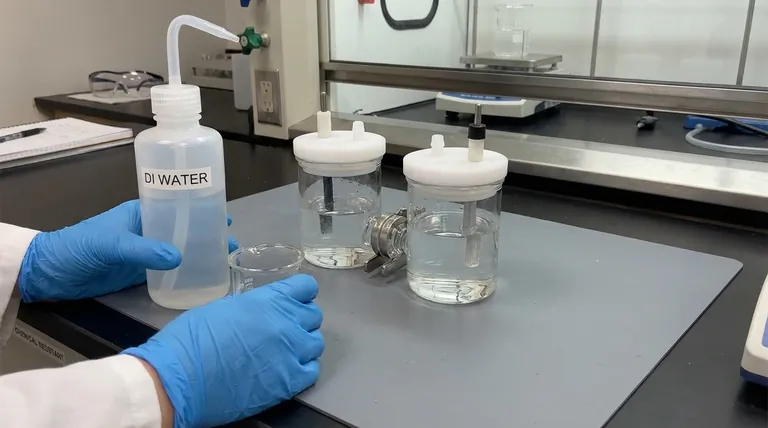 Comment les produits et les déchets doivent-ils être gérés après une expérience avec une cellule électrolytique de type H ? Assurer la sécurité et l'intégrité des données