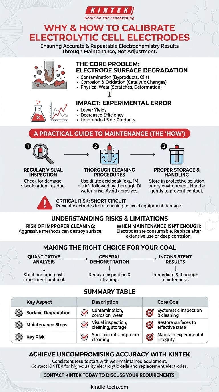 전해 전지의 전극은 왜, 어떻게 보정해야 합니까? 신뢰할 수 있는 결과 보장 시각적 가이드