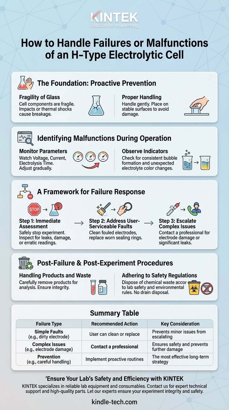 H型电解槽的故障或异常应如何处理？安全有效故障排除指南 图解指南