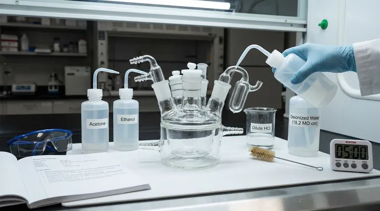 전기화학 전지의 화학적 세척은 언제 필요하며 어떻게 수행해야 합니까? 단단한 침전물 제거 가이드