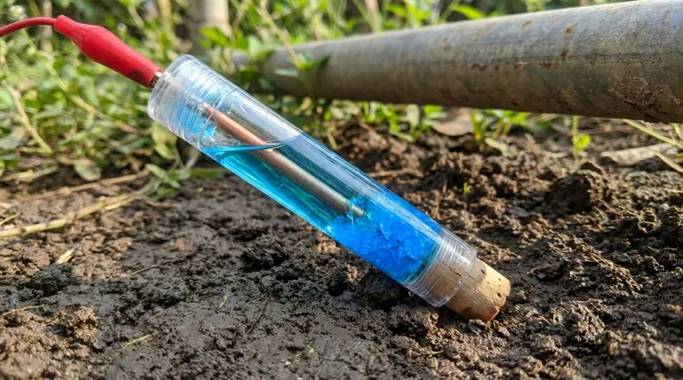 Quels sont les composants d'une électrode de référence au sulfate de cuivre ? Pièces essentielles pour une mesure stable de la tension