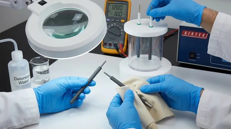 Que operações devem ser realizadas em um eletrodo de titânio antes do uso? Garanta a Segurança e Maximize o Desempenho