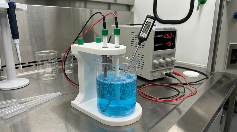 실험 중 티타늄 전극에 대해 따라야 할 작동 절차는 무엇입니까? 코팅 무결성 및 반복 가능한 결과 보장