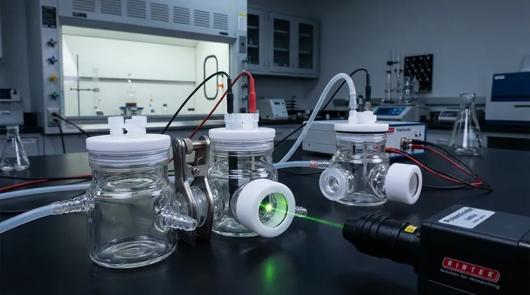 Какова функция электрохимической ячейки in-situ Рамана? Смотрите электрохимические реакции в реальном времени