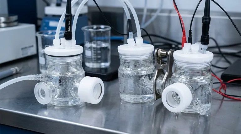 ¿Cuáles son las especificaciones estándar para el volumen y las aberturas de la célula electrolítica Raman in situ? Domine el diseño para un análisis preciso