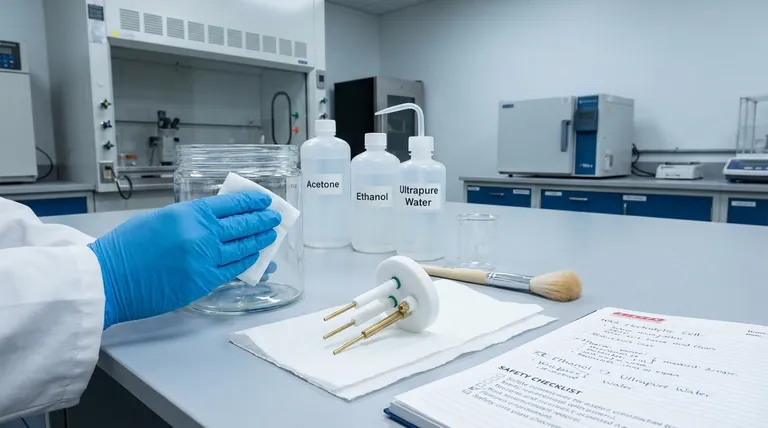 Quais são as práticas recomendadas de manutenção e cuidados para a célula eletrolítica Raman in-situ? Garanta a Precisão dos Dados e a Longevidade do Equipamento