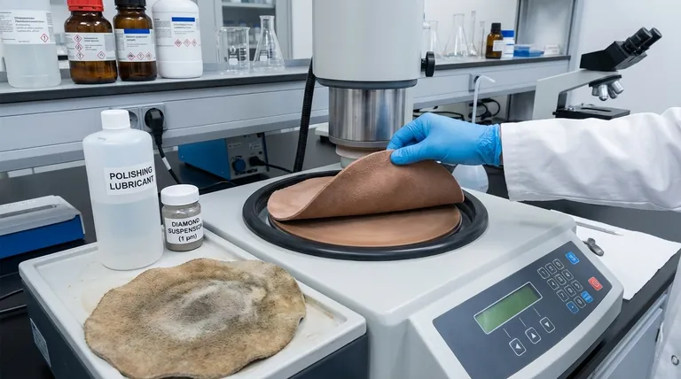 What are the characteristics and maintenance instructions for metallographic polishing suede? Ensure a Perfect Finish