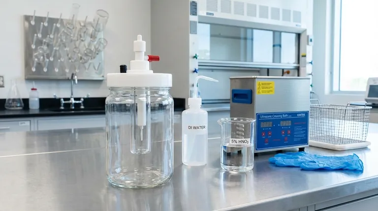 ما هي إجراءات التنظيف للخلية التحليل الكهربائي قبل الاستخدام؟ ضمان نتائج دقيقة وقابلة للتكرار