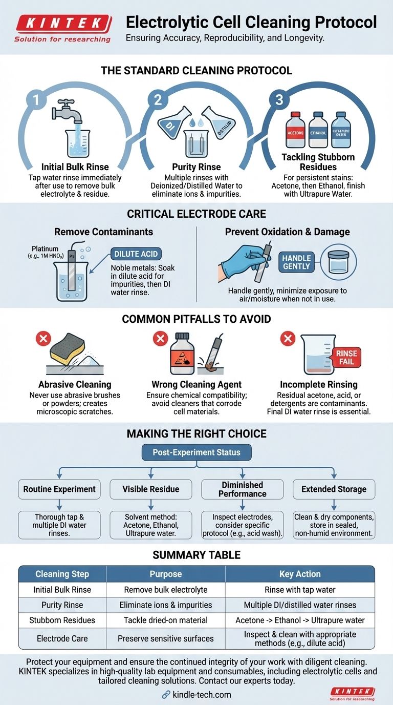 사용 후 전해조는 어떻게 청소해야 할까요? 오염을 방지하기 위한 단계별 가이드 시각적 가이드