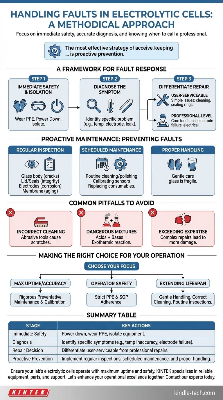 Как следует устранять неисправности электролитической ячейки? Руководство по безопасной диагностике и ремонту Визуальное руководство