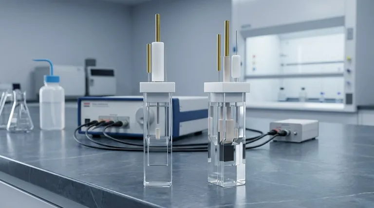 ¿Para qué tipos de sistemas, rangos de temperatura y configuraciones de sellado está diseñada la celda espectroelectroquímica de capa delgada? Ideal para análisis acuosos y no acuosos