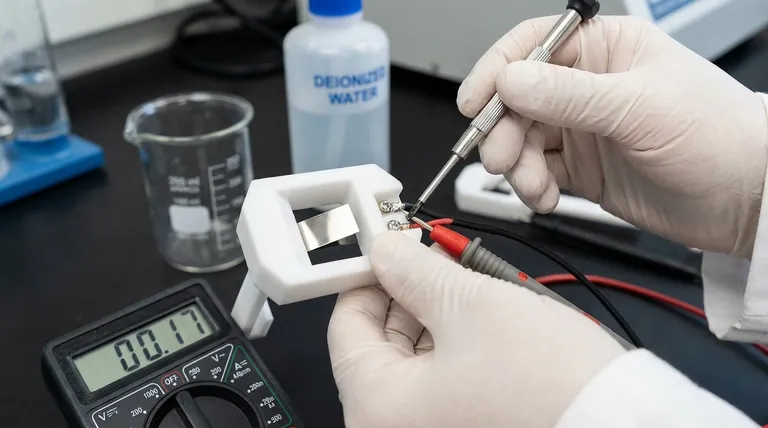 전극 홀더의 전기 연결부에 필요한 유지보수 점검은 무엇입니까? 신뢰할 수 있는 데이터 및 실험실 안전 보장