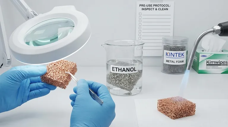 Quelles procédures doivent être suivies avant d'utiliser de la mousse de nickel ou de cuivre ? Assurer des performances et une fiabilité optimales