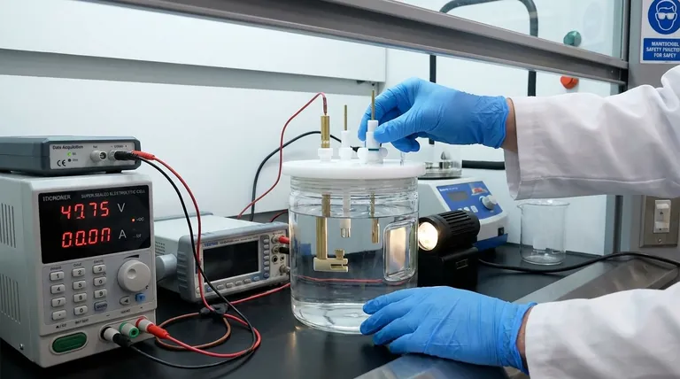 초밀봉 전기화학 전지를 이용한 실험 시 따라야 할 절차는 무엇입니까? 정밀도와 안전을 보장하십시오.