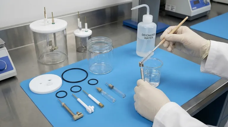 What are the general maintenance and care procedures for a super-sealed electrolytic cell? Ensure Reliable Electrochemical Data