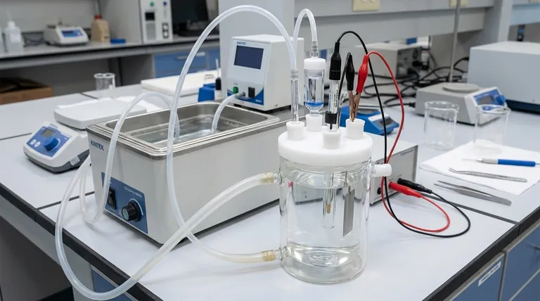 What are the standard components of the five-port water bath electrolytic cell? Master the Precision Instrument for Electrochemical Analysis