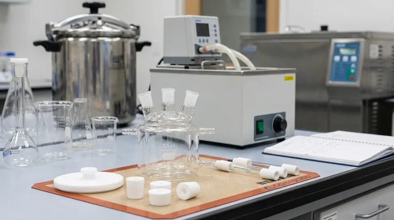 ما هي قيود درجة الحرارة والتعقيم لخلية التحليل الكهربائي ذات الحمام المائي بخمسة منافذ؟ دليل لقيود المواد