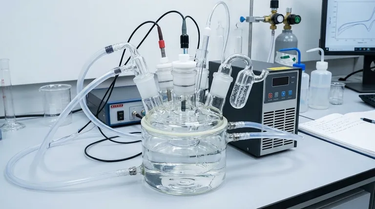 Quelles sont les caractéristiques clés de la cellule électrolytique à cinq ports à bain-marie ? Contrôle de précision pour les expériences électrochimiques