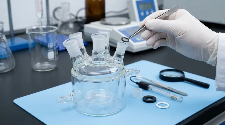 Quais inspeções regulares são necessárias para uma célula eletrolítica de banho de água de cinco portas? Garanta Resultados Eletroquímicos Consistentes