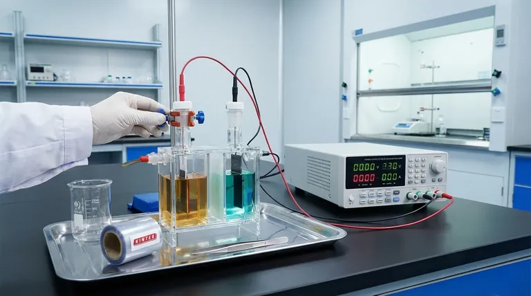 ما هو التطبيق الشائع لأغشية تبادل البروتون في الإعدادات المختبرية؟ ضمان التحليل الكهروكيميائي الدقيق