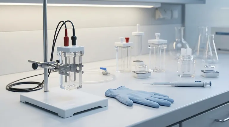 Quali sono i passaggi necessari per preparare una cella elettrolitica interamente in quarzo prima di un esperimento? Garantire precisione e sicurezza