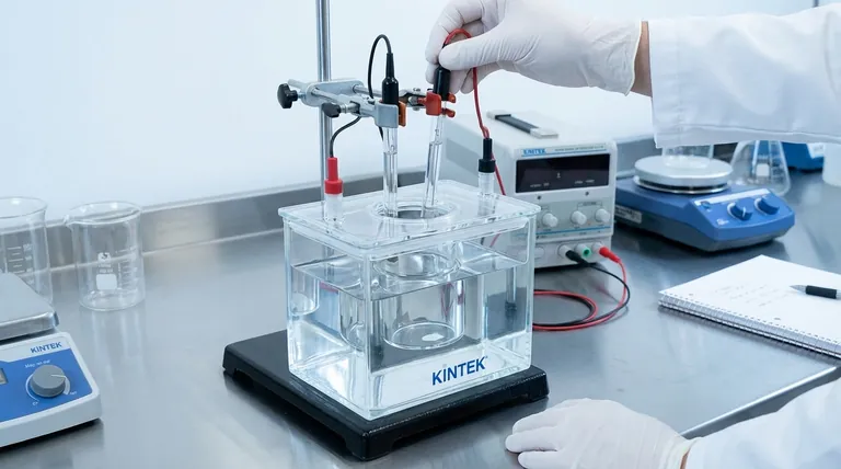 Quelle est la procédure correcte pour installer les électrodes dans la cellule électrolytique ? Assurez des expériences précises et sûres