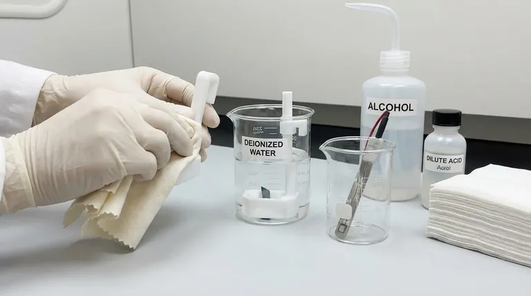 ¿Cómo se deben limpiar el soporte de electrodos de PTFE y sus componentes después de su uso? Una guía paso a paso para prevenir la contaminación