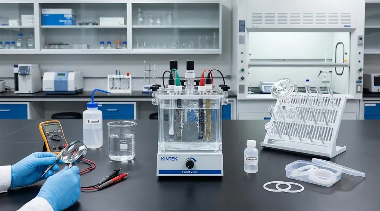 What regular maintenance checks are required for the electrolytic cell system? Ensure Data Accuracy & Equipment Longevity