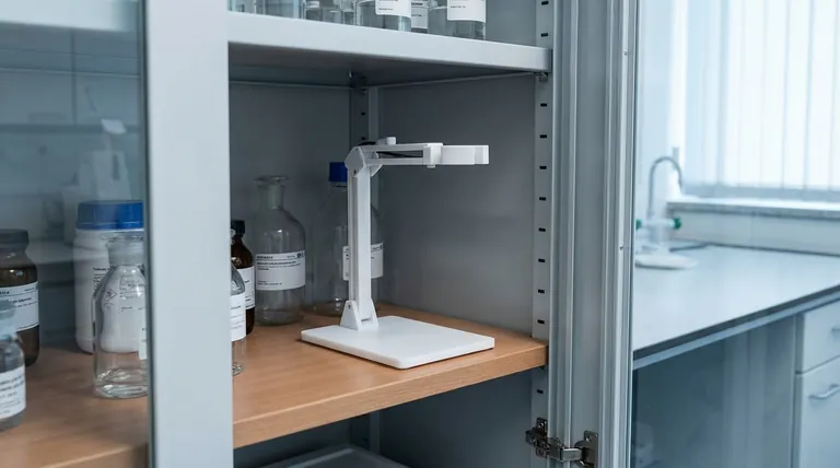 Quel est l'environnement de stockage idéal pour le support d'électrode en PTFE ? Protégez la précision de votre laboratoire