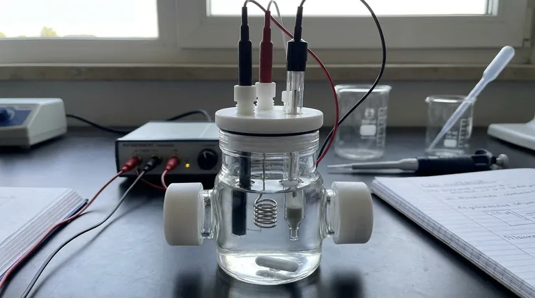 What types of electrodes are used in the multifunctional electrolytic cell? Master the 3-Electrode System for Precision