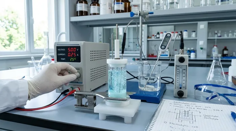 Quels paramètres et phénomènes doivent être surveillés lors d'une expérience utilisant une cellule électrolytique ? Assurer une électrolyse sûre et efficace