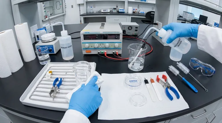 ما هي الإجراءات الصحيحة التي يجب اتباعها بعد استخدام الخلية الإلكتروليتية؟ ضمان السلامة وطول عمر المعدات