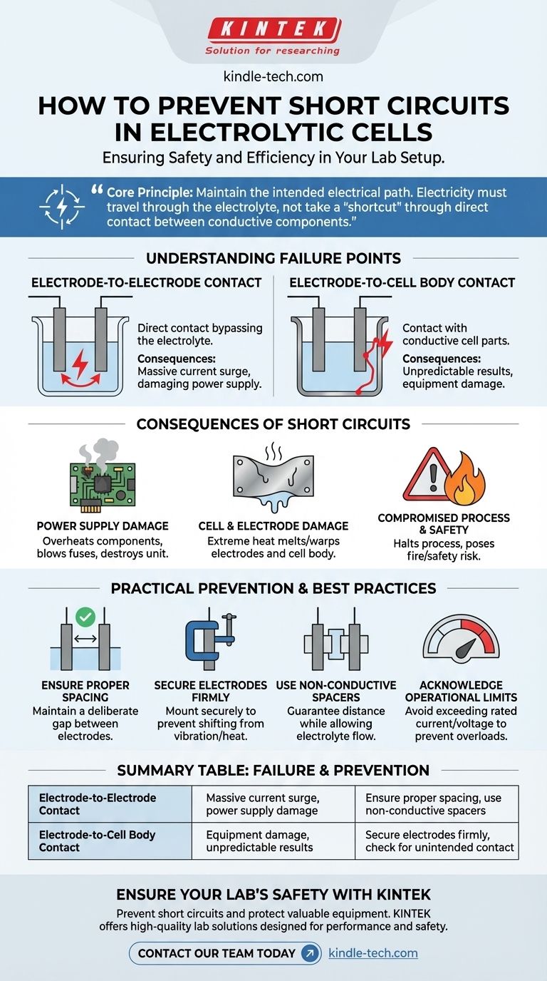 Wie können Kurzschlüsse in der Elektrolysezellen-Anordnung verhindert werden? Wesentliche Tipps für Sicherheit & Leistung Visuelle Anleitung
