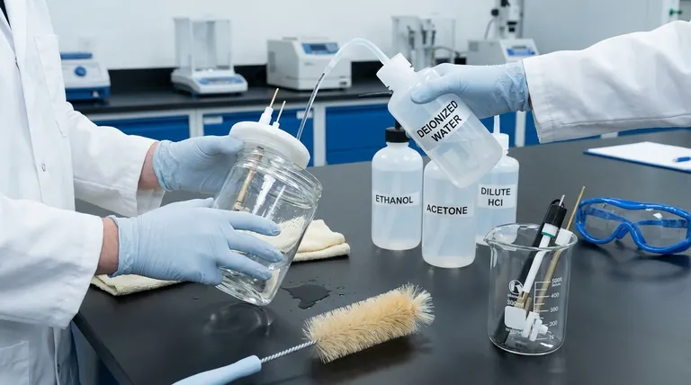 ما هو روتين التنظيف الموصى به للحفاظ على الخلية الإلكتروليتية؟ ضمان نتائج دقيقة وقابلة للتكرار