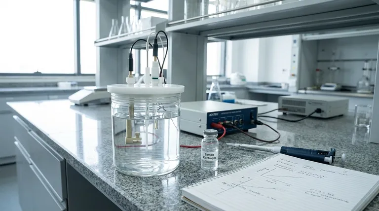 작업 전극의 표준 반응 면적은 얼마입니까? 정확한 전기화학적 측정 보장