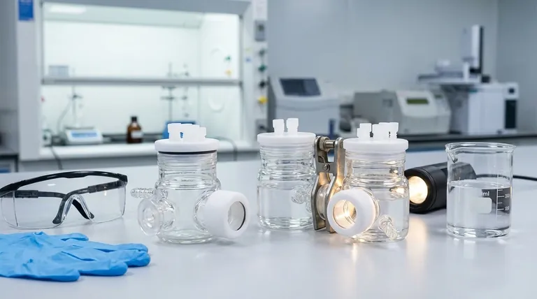 What are the critical safety and operational precautions when using a side-window optical electrolytic cell? Ensure Safe and Accurate Experiments