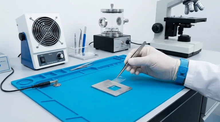 샘플 홀더를 사용할 때 취해야 할 정전기 방지 조치는 무엇입니까? 민감한 샘플을 보호하십시오