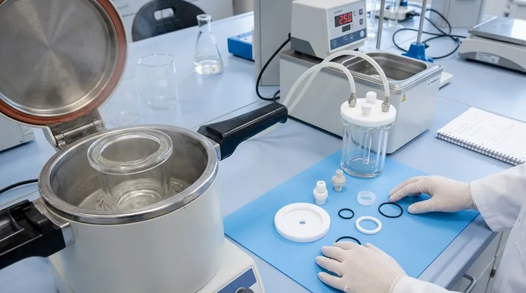 Quais são as precauções de esterilização e aquecimento para uma célula eletrolítica de banho de água de dupla camada? Garanta uma Operação Segura e Resultados Precisos